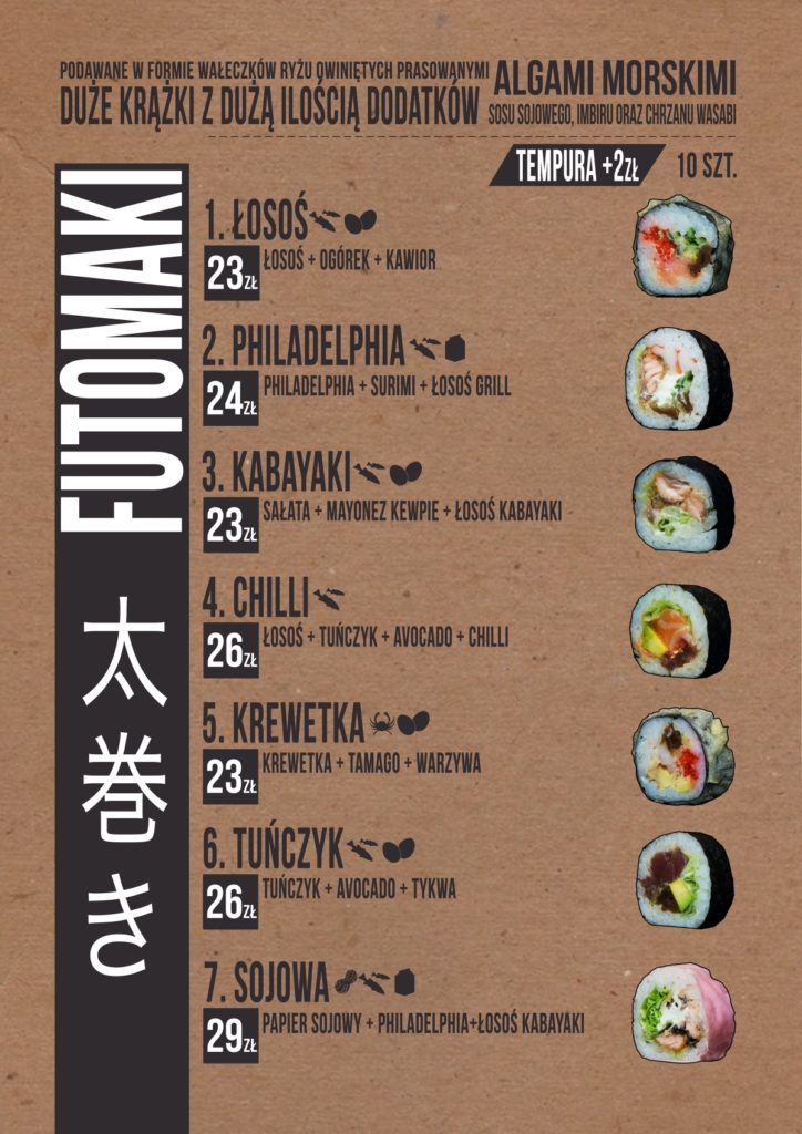 menu-sushi-zduńska-wola-futomaki
